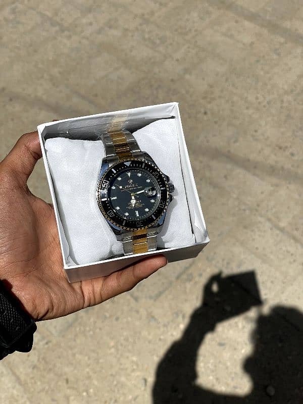 Rolex Submariner rotating dial two ton with date 0