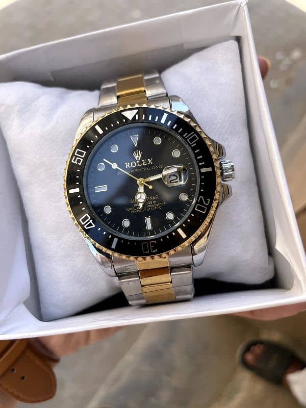 Rolex Submariner rotating dial two ton with date 2