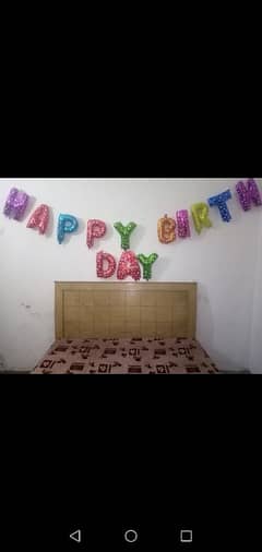 Rs. 30000 king size bed with side table and Mattress