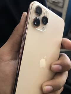 Iphone 11 pro max 512gb water pack non pta gold color