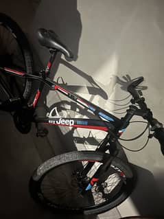 MOUNTAIN BICYCLE WITH GEARS