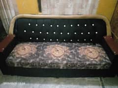 5 Seater Sofa set For Sale | 1 large 3-Seater + 2 Seater separate |