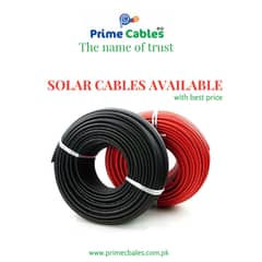 Solar cables 1 core 4mm / 6mm / prime cables
