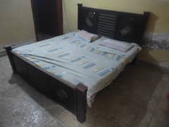 Urgent sale King size bed in normal condition in use