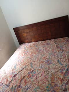 King size bed & mattress