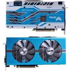 Amd Rx 590 8gb.  256 bit  Grafix Card