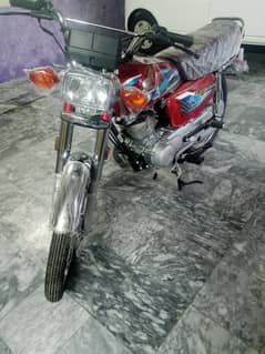 ZERO METRE HONDA 125 MODEL 24 ISLAMABAD GOLDEN NUM
