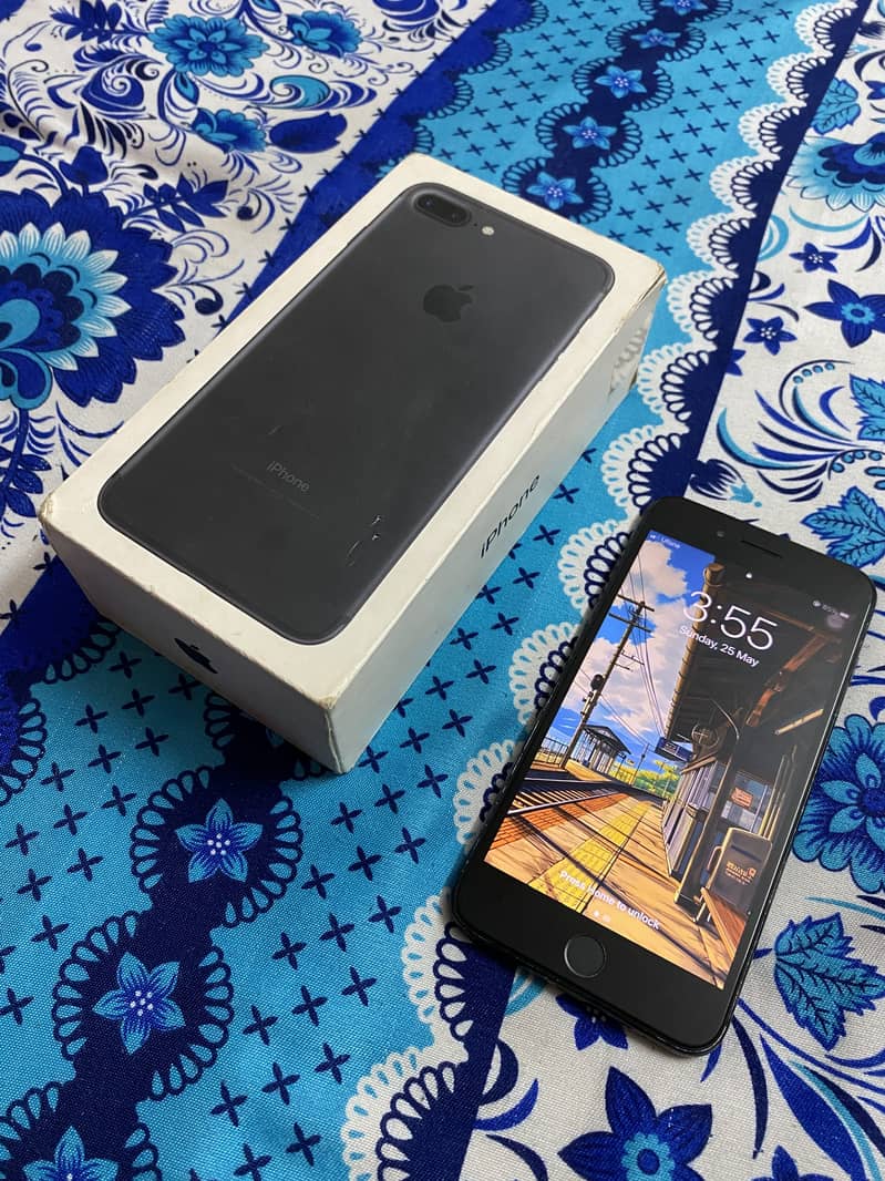 IPhone 7 Plus 128gb pta approved Fu with box Exchange possible 3