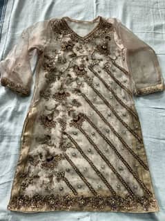 4 Pcs stitched Ladies suit - Large Size