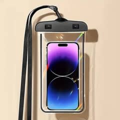 Phone Dry Bag – Waterproof Pouch for 8” Mobile with Neck Strap