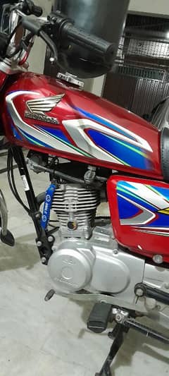 Honda cg 125 for sale, Rarely used just like brand new, untouch