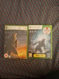 Pack of 2 - Xbox 360 Halo 3 & 4 Original