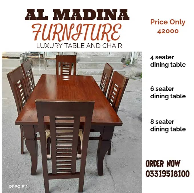 Dining Table/Dining Chair/Six Seater/Eight Seater/Center Tables 0