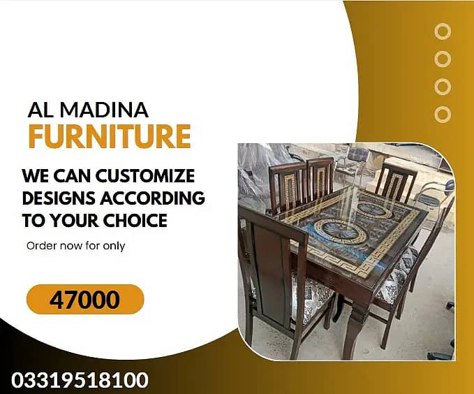 Dining Table/Dining Chair/Six Seater/Eight Seater/Center Tables 3