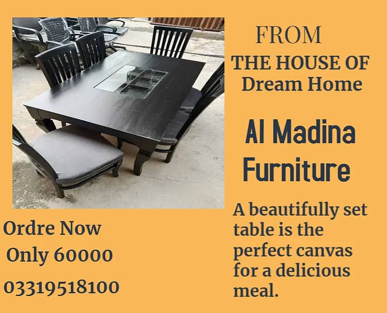 Dining Table/Dining Chair/Six Seater/Eight Seater/Center Tables 8