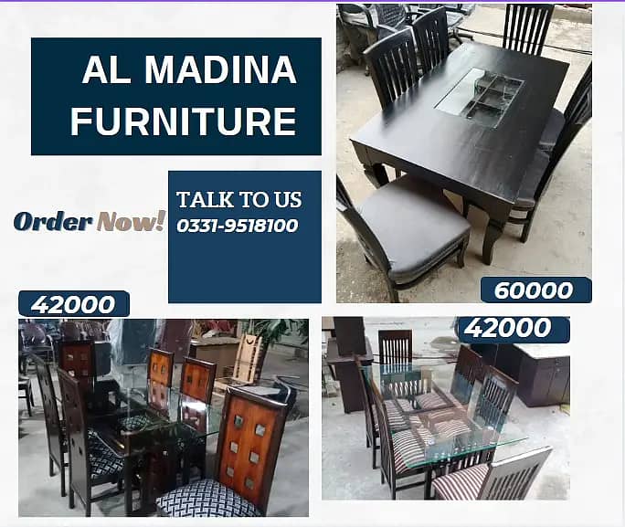 Dining Table/Dining Chair/Six Seater/Eight Seater/Center Tables 9