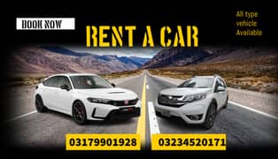 Car Rental in Lahore- Rent A Car- Civic Rent, BRV Rent Booking Service