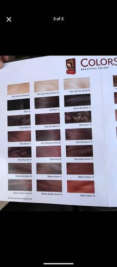 Revlon hair color/ hair dye