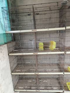 8 porshan folding cages Size 2x1.5