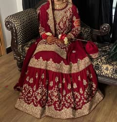 farshi lehnga for bridal / Bridal wedding farshi lehnga