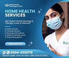 Physiotherapy & Home Nursing Care Services in Karachi Book Now!!