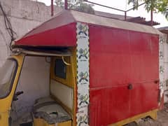 riksha food cart for sale