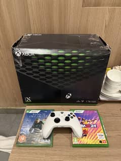 Xbox Series X 1TB Bundle With Extra Controller And 2 Discs