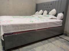 iron bed
