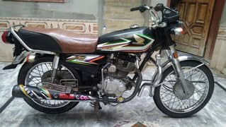 Honda CG 125 2017 black Edition