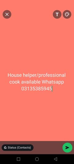 House Helper, Cook