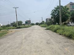 8 Marla level Sun face Plot on Main Double Road For sale