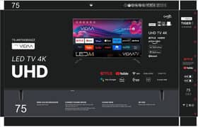 (75 inches(65) Crystal 4K Vista Ultra HD Smart LED TV