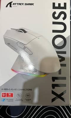 AttackShark X11 White Brand New