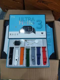 Ultra Watch 7 Steps Wireless charging