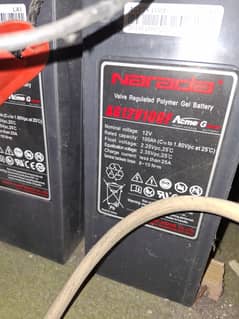 2 NARADA BATTERY FOR SALE SCRAP