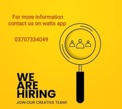 we are hiring fresher and experienced person for office management
