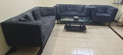sofa set with stylish center table