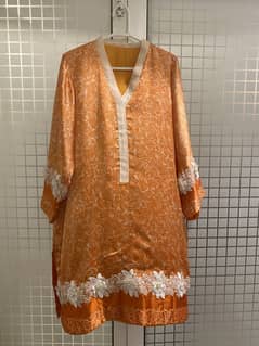silk shirt with linning