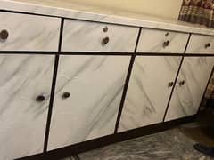 Four Drawers Accessories Console Table | 71.5,16.5. 30 | for household