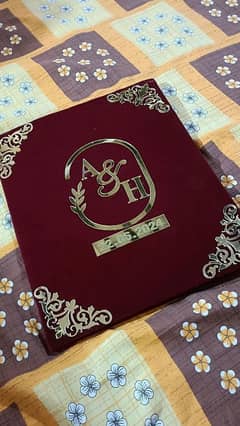 Islamic Nikkah Sign Certificate | Nikkah Nama For bridals and Grooms |