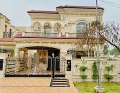 Corner Brand New 5 Beds Spanish Design 10 Marla House for Sale in Green City Barki road Lahore.