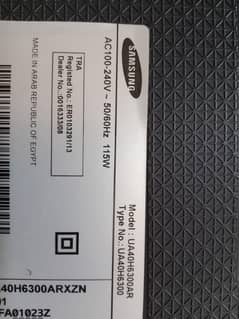 samsung 40inch smart led