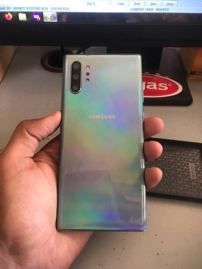 sumasung note plus 12 256 gb non pta but sim working 1