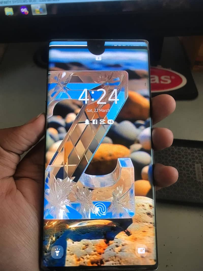 sumasung note plus 12 256 gb non pta but sim working 4