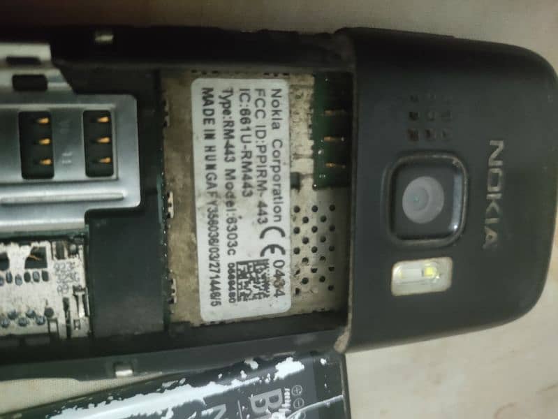 Nokia 6303c made in hungry pda approved all sims working only set 5