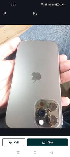 I phone 12promax nonpta 128gb jv bh 89  air tight nhi