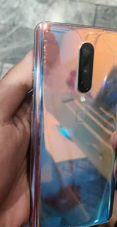 one plus 8 dual sim back glass break said corner sim working 10/10