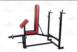 Used Gym Equipment (8 in 1 Bench Press, Weights and More)