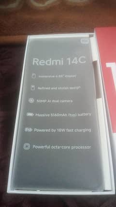 Redmi 14C just box opened