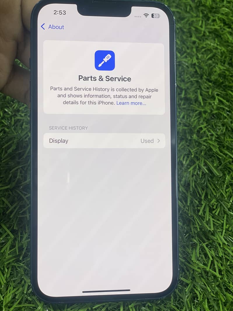 IPhone 13 non PTA 128 gb only display used messages 2
